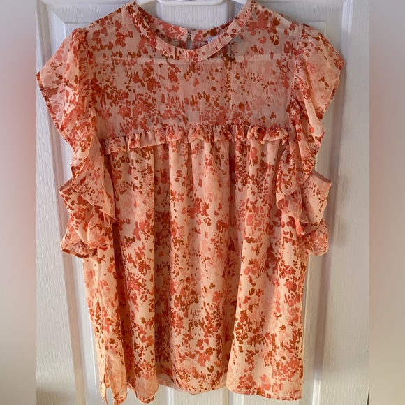 Ruffle sleeved blouse - Picture 1 of 4